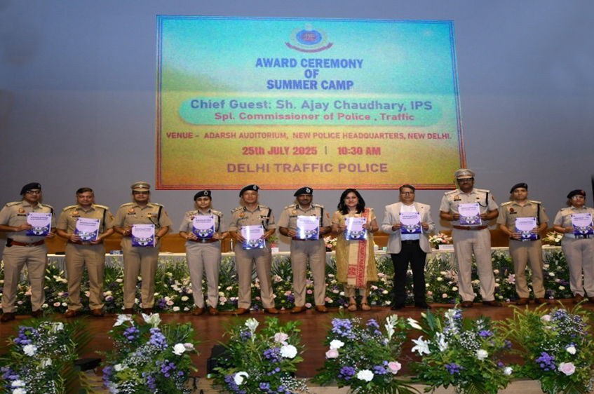 Award Ceremony – Road Safety Awareness Summer Camp 2025