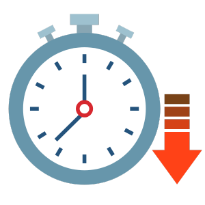 less time to react