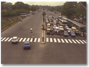 Delhi Traffic Police, New Delhi (India) - Road Marking, Learn Traffic Rules, Road Safety