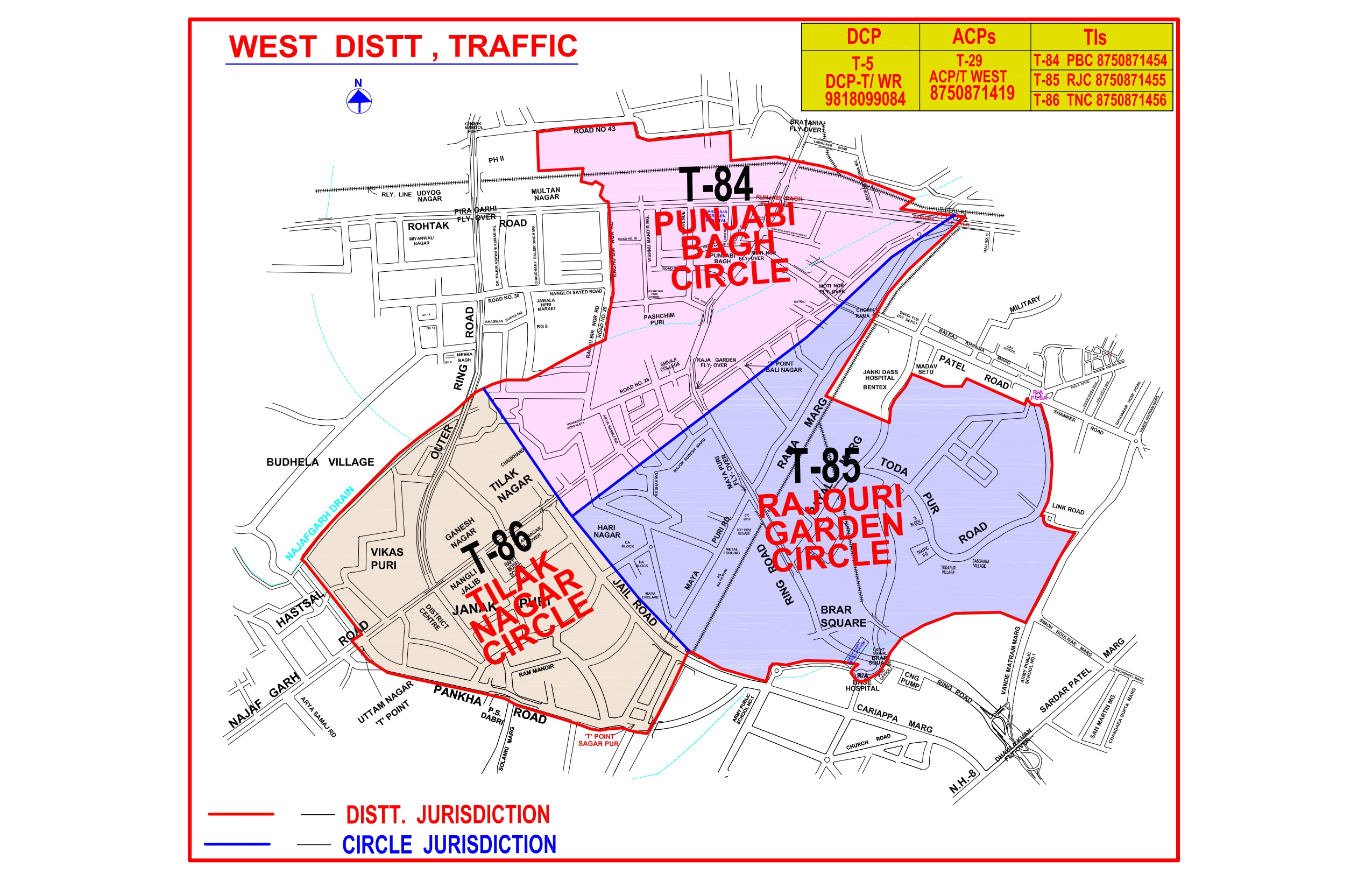 West District Map