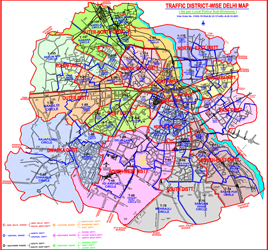 Delhi Map