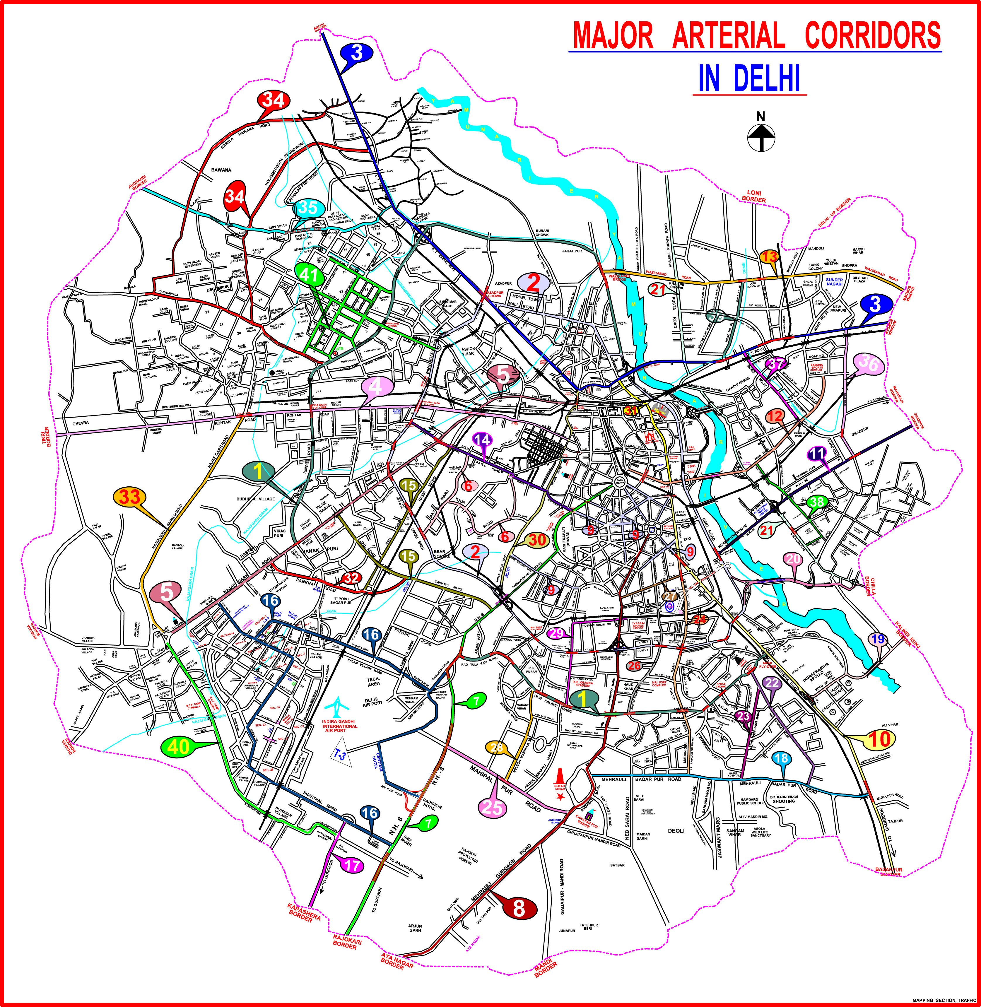 Selected Corridors