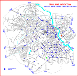 Water Logging Circle Map
