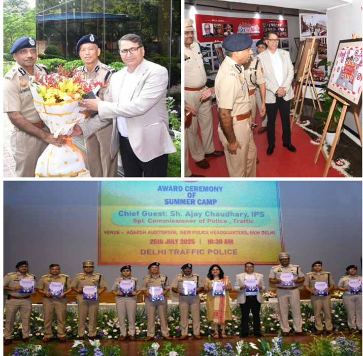 Award Ceremony – Road Safety Awareness Summer Camp 2025