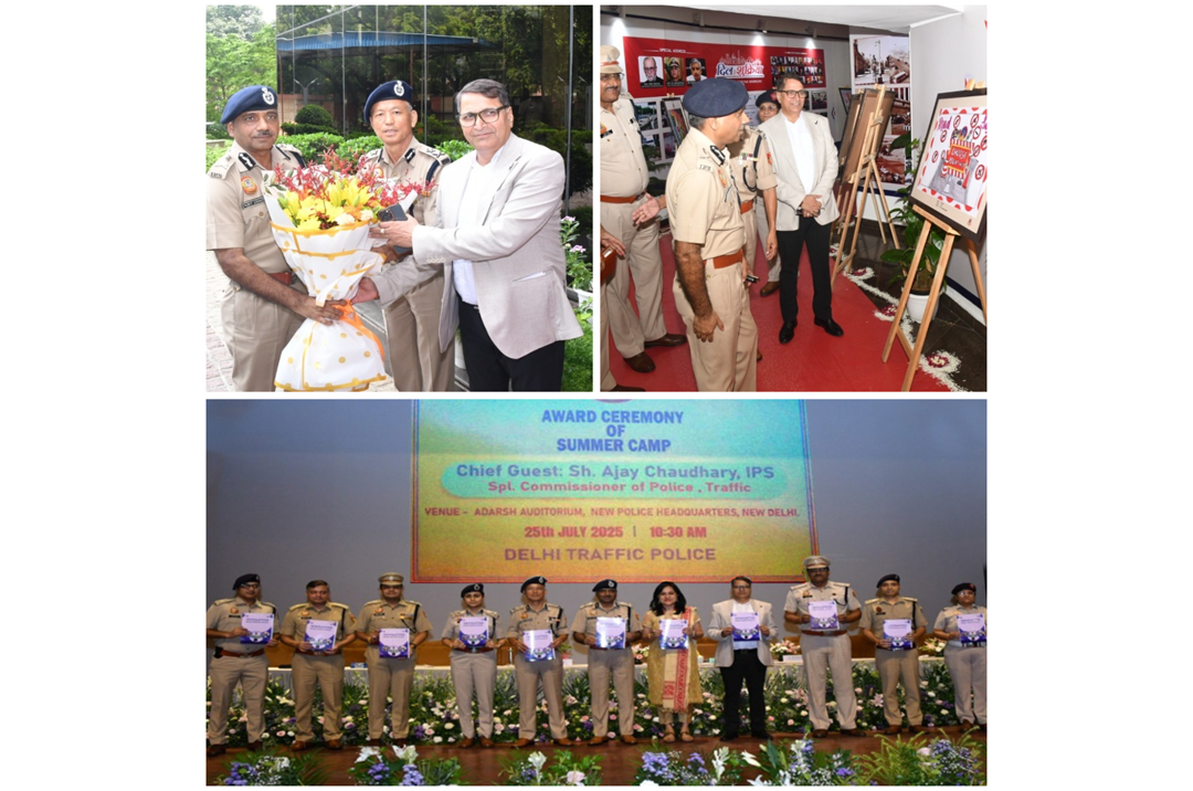 Award Ceremony – Road Safety Awareness Summer Camp 2025